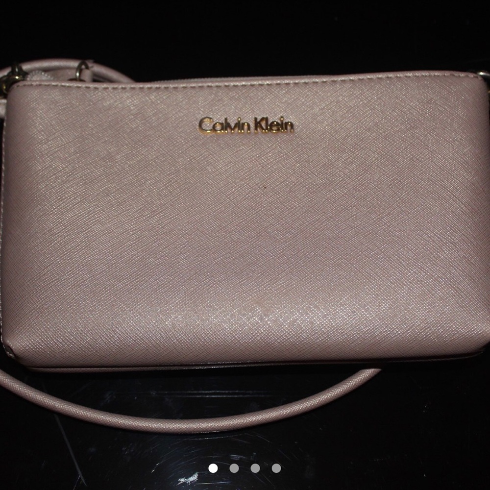 Calvin Klein baby pink purse